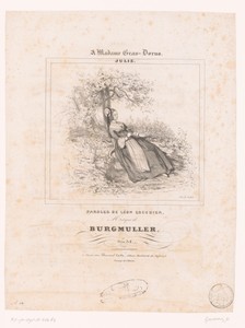 Titelprent voor: Julie van Burgmüller