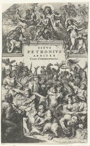 Titelprent voor 'Satyricon' van Titus Petronius Arbiter