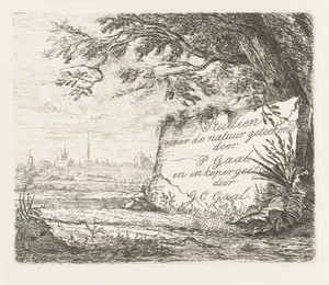 Titelprent voor: Studien naar de natuur geteekend