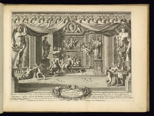 Title Page and Alcove with Mercury Approaching Herse’s Bed
