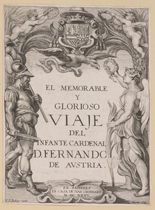Title Page for D. De Aedo y Gallert, El...Viaje del Infante Cardenal...