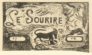 Title Page for "Le Sourire" (Titre du Sourire)