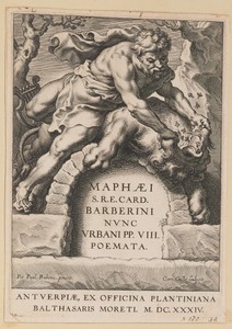 Title Page for Maffeo Barbarini, Poemata