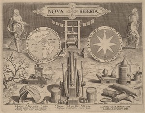 Title Page for Nova Reperta (New Discoveries)
