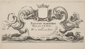 Title Page for "Paysages maritimes"