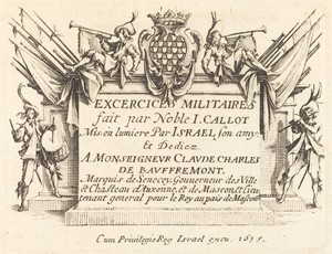 Title Page for "The Military Exercises"