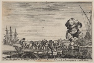 Title Page for "Views of the Ports of the Sea"