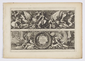 Title Page from "Frises, feuillages ou tritons marins, à la romaine"