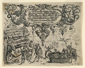 Title page from Neüw Grotteßken Buch (New Grotesque Book)