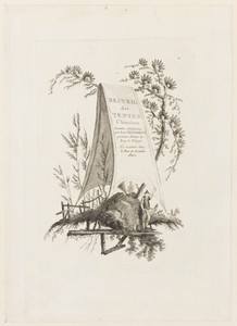 Title Page, from "Recueil des Tentes Chinoises"