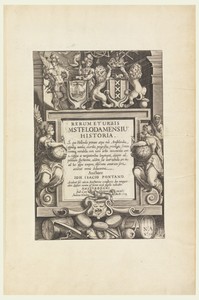 Title page, "Rerum et Urbis Mstelodamensiu Historia..."