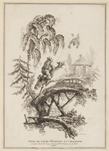 Title Page, "Suite de douze Pêcheurs et Chasseurs"