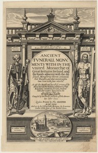Title Page to John Weever, Ancient Funeral Monuments