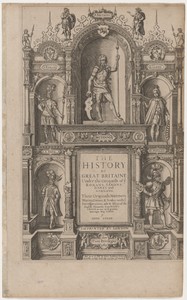 Title Page to "The History of Great Britaine" by John Speed