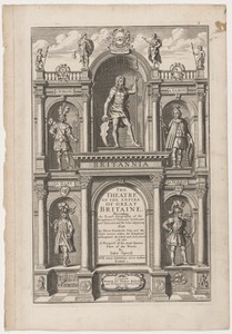 Title Page to "The Theatre of the Empire of Great Britaine" by John Speed