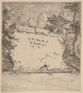Title Page with Fountain