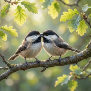 Titmouse Grooming Duo