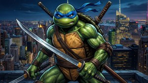 TMNT Leonardo Rooftop
