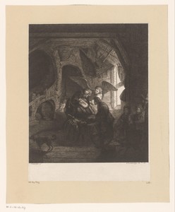 Tobias geneest de blinde Tobit