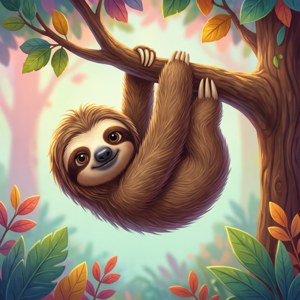 Toca Boca Sloth in Tree