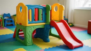 Toddler Playroom Swing Set