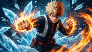 Todoroki Flashfire Fist