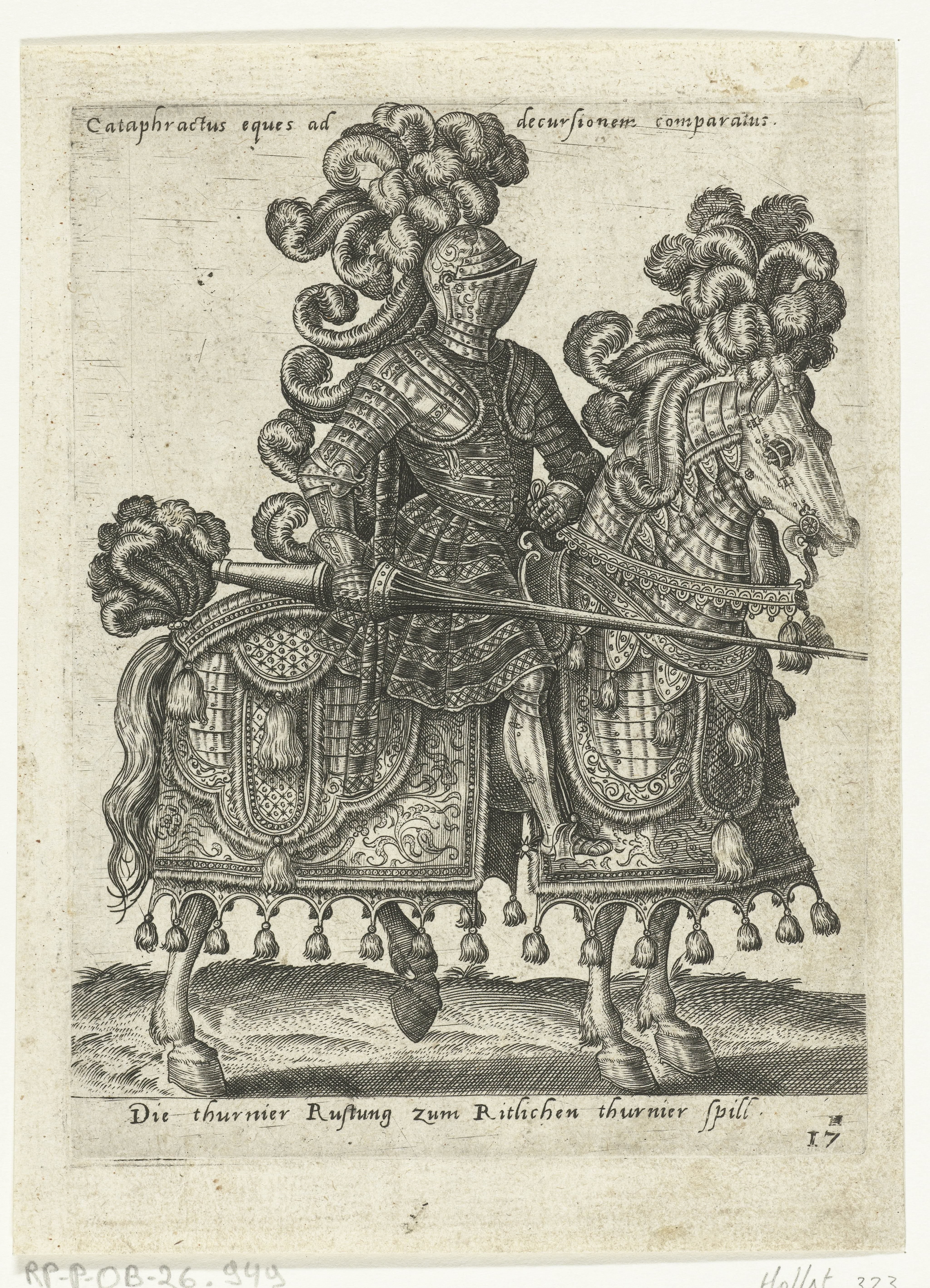 Toernooiridder by Abraham de Bruyn