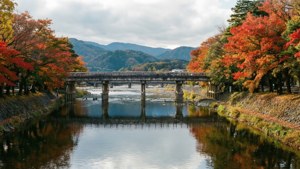 Togetsukyo Bridge Autumn