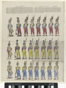 Togt der infanterie / Infanterie en marche