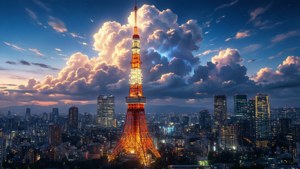 Tokyo Tower Twilight