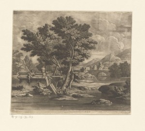 Tombe aan een rivier