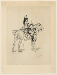 Tompette de chasseur a cheval