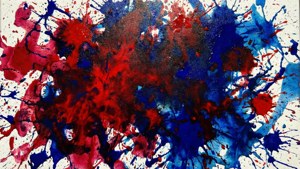 Toner Ink Splatter