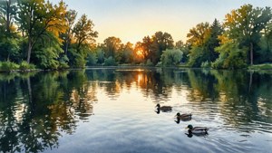 Toogood Pond Sunset