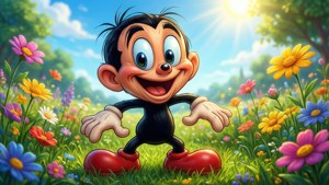 Toon in the Meadow