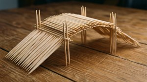 Toothpick Bridge Structure
