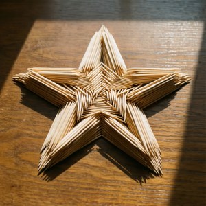 Toothpick Star Pattern