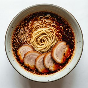Top-Down Chili Oil Ramen