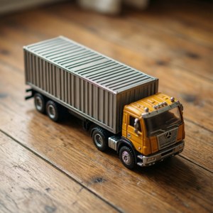 Top-Down Toy Truck