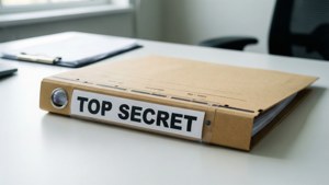 Top Secret Folder Minimal