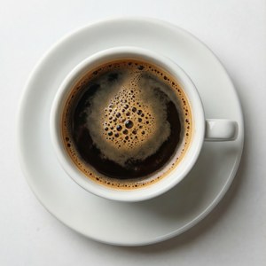 Top View Coffee Cup