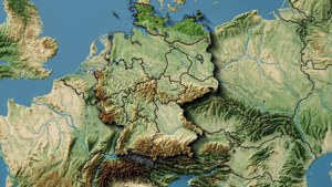 Topographic Germany Terrain