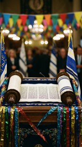 Torah Scroll Close-Up