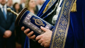 Torah Scroll Detail