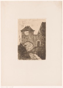 Toren met klok