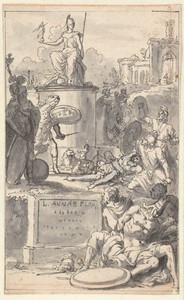 Toren van heggen in het park van Enghien
