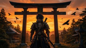 Torii Gate Sunset