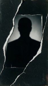 Torn Photo Silhouette