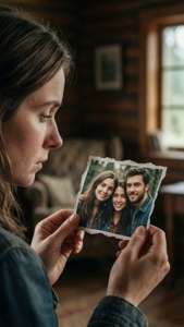 Torn Photograph Memories
