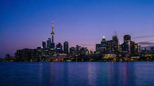 Toronto Blue Hour Panorama